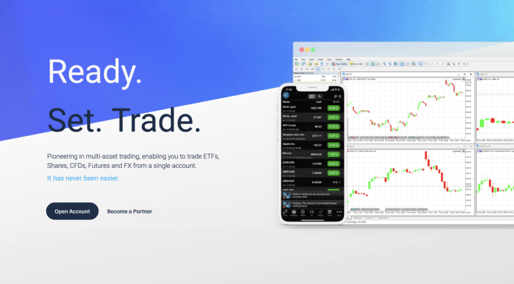home page banner